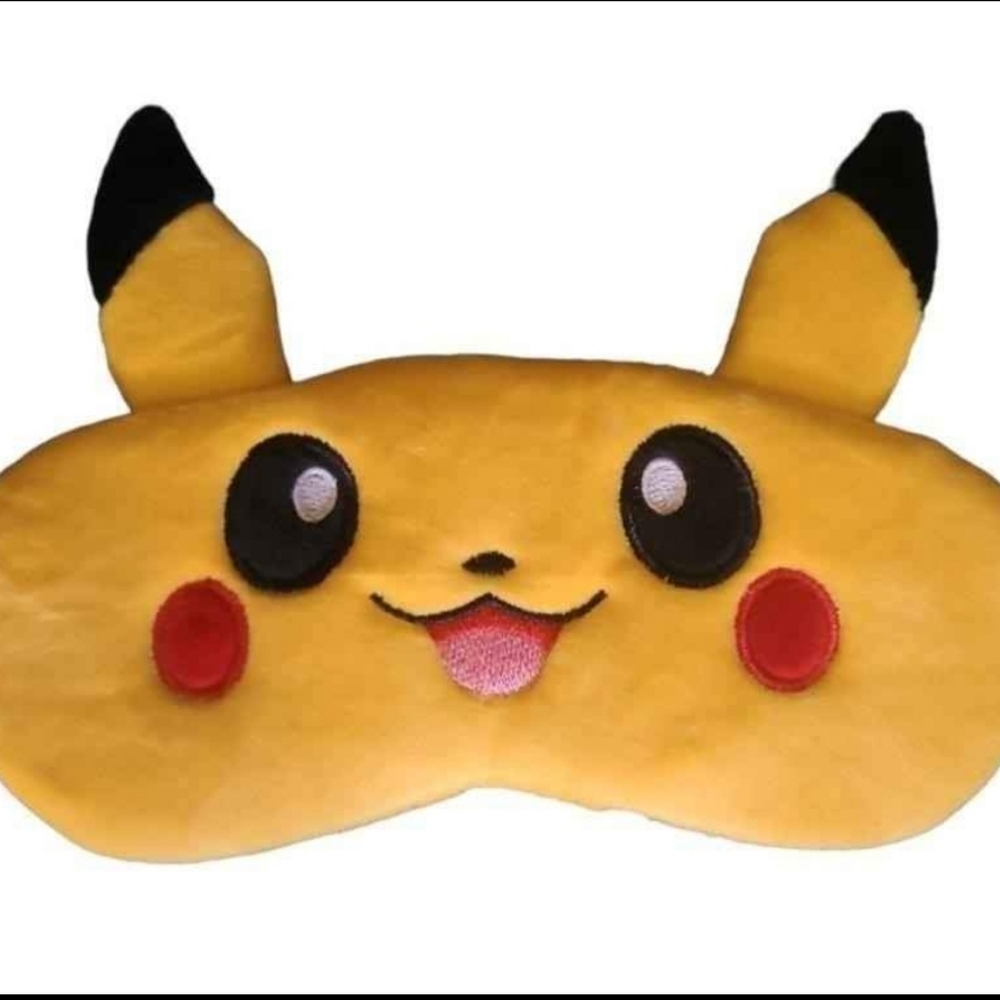 Pokemon pikachu sleep mask